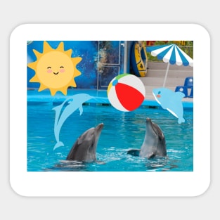 dolphin lover Sticker